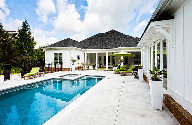 Concrete Patio and Pool Deck in Fayetteville, GA